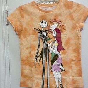 Disney The Nightmare Before Christmas Girl Graphic Shirt Short Sleeves L 10/12